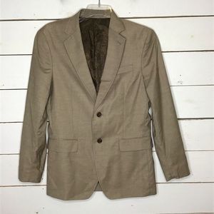 New Tasso Elba Top Weight Sportcoat Sand Combo